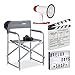 Produktbild 4 tlg. Film-Set, Regiestuhl faltbar, Light Box LED, Megafon 10 Watt, Filmklappe Holz, Campingstuhl, Leuchtbox 85 Zeichen