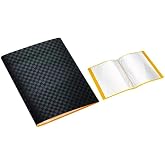 Umix Umıx Black Presentation File 20-Piece Yellow-Black Plastic Cover