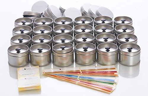 24 kleine Gewürzdosen mit Aromadeckel - 3