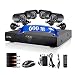 Produktbild liview-full-d1-8ch 8 Kanäle dvr-und-4pcs-aussen-600tvline-tag-nacht-kameras cctv