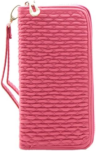 histoireDaccessoires - Women's all-in-one wallet/purse - PM115019A-OE-Yann - Fuchsia, TU
