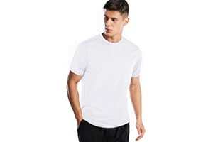 ZENGJO Sports T Shirt Men, Quick Dry Gym T Shirts Mens Running Top Short Sleeve