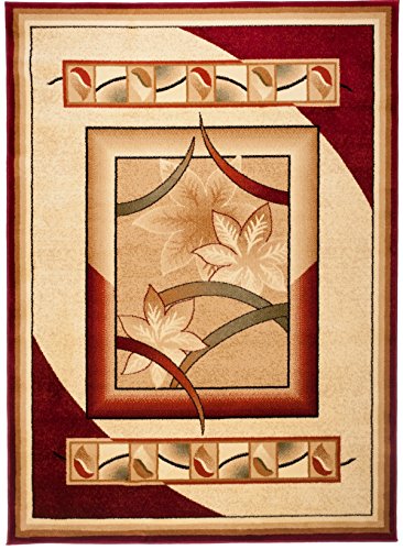 TEPPICH KLASSISCH SEHR BUNT wunderschöne Muster PERFEKT INS WOHNZIMMER in CREME (70 cm x 140 cm) - 2