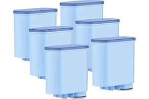 AquaHaven Filtre à eau pour Philips AquaClean CA6903/10, sans BPA, sans calcaire, charbon actif – Lot de 6 cartouches filtrantes compatibles avec LatteGo EP1200–5400 & machine à café Saeco