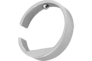 SCARLET BIJOUX Scarlet Health Bague d'acupression « Good Night » pour le petit doigt, auto-guérison en cas de maux physiques et de problèmes de sommeil, pression de pression réglable, taille 47, 53, 60, 67