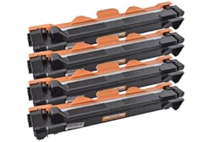 EWBOB 4 cartuchos de tóner TN1050 para impresoras Brother DCP-1510, DCP-1510R, DCP-1511, DCP-1512, DCP-1512A, DCP-1512R, DCP-1514, DCP-1518, DCP-1519, DCP-1601, DCP-1610 W, DCP-1612 W, DCP-1616 NW