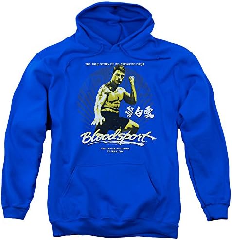 Bloodsport Classic 80s Action Film American Ninja Poster Adult Pull-Over Hoodie