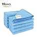 Produktbild CHARM & MAGIC Blau Großes Mikrofaser Reinigungstuch Set für Die Reinigung Aller Oberfläche 10 Stück