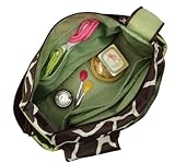 Multifunctional Mummy Handbag Baby Diaper Nappy Changing Bag—Giraffe Pattern - 5