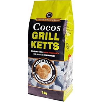 Cocos Grillketts Kologische Grill Briketts