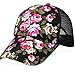Produktbild FORH Jungen Mädchen Stickerei Baumwolle Baseball Cap Snapback Hip Hop Flache Hut