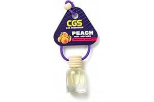 CGS | Mini Diffuser Air Freshener for Car, Home (Peach)