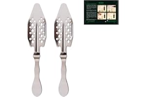 2x Absinth-Löffel Classic von ALANDIA | Premium Qualität | Aus Edelstahl gefertigt | Originale Reproduktion aus dem 19. Jh.