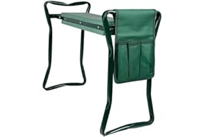 RILOOP Grehge in-1 Folding Gardening Padded Seat and Kne