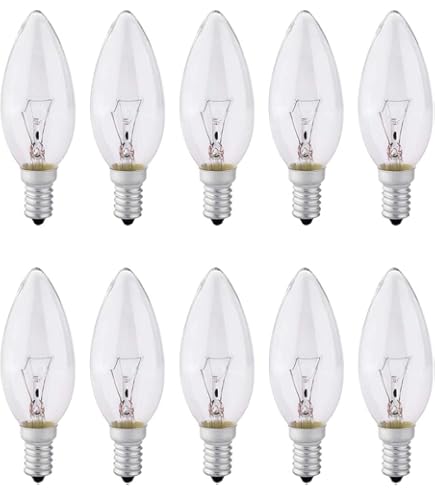 OSRAM Candle Incandescent Light Bulb E14 240V 40W Clear – Double Bay Hardware