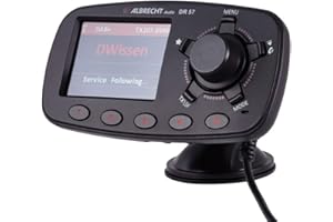 Albrecht Adapter aktualizacji radia samochodowego DR 57 27257 nadajnik FM do nadajnika DAB+ i połączenia Bluetooth ze smartfona do radia FM