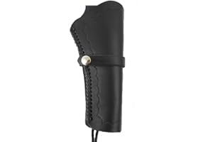 WESTERN RANCH Holster Westernholster Rechts oder Links Handarbeit Rindsleder Peacemaker Colt (Rechts)