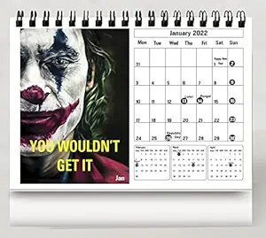 Accuprints Avengers 2022 Calendar for Desk for Motivational Motivation 2022 Planner Office Home Table New Year Kids