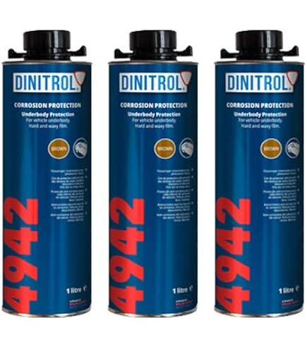 Trattamento Sottoscocca Marrone 3 X DINITROL 4942 Underbody Chassis ...