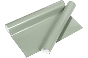 VINYL FROG Heat Transfer Vinyl Roll HTV Vinyl - 30.5x155cm Khaki Green Iron on Vinyl for T-Shirts, Heat Press Vinyl for DIY Craft Designs