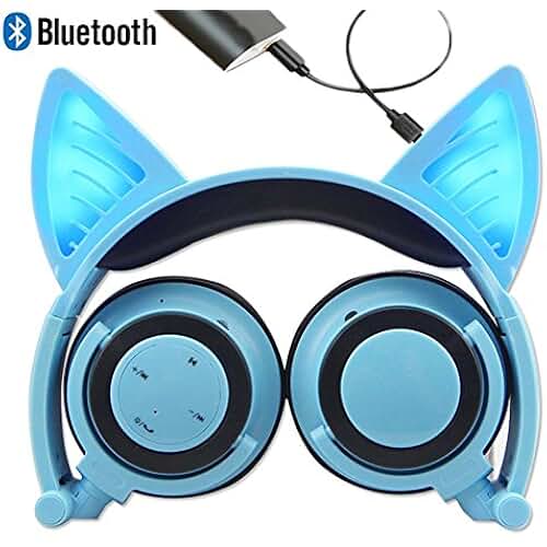 Amazon.co.uk pink cat ears headphones Electronics & Photo