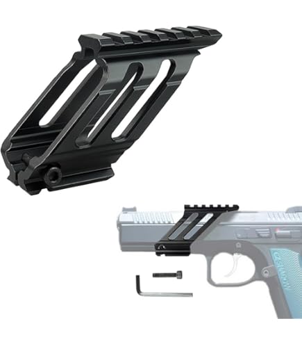 Mount Tattico Per Torcia Su Pistola Glock - Compatibile Con Modelli 17, 19, 20, 21, 22, 23, 34 - Foto 6