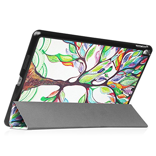 Fintie iPad Pro 10.5 Zoll Hülle – Ultra Schlank Superleicht Ständer Slim Shell Case Cover Schutzhülle Tasche mit Auto Schlaf / Wach Funktion für Apple iPad Pro 10,5″ Zoll Display 2017 Neue Modell, Liebesbaum - 8