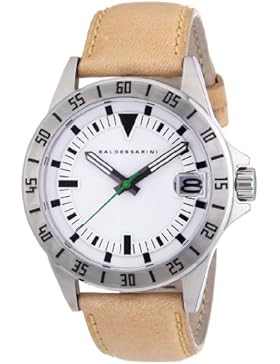 Baldessarini Herren-Armbanduhr XL DUB Analog Quarz Leder Y8030W/20/00