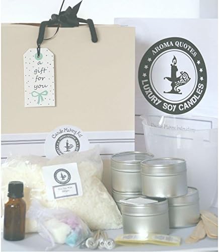 Soy Candle Making Kit Coconut &amp; Mango,