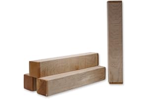 AXMINSTER WOODTURNING Sycamore Woodturning Blank 12" x 3" x 3"