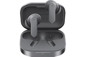 realme Buds Air 8,11mm+6mm Dual Dynamic Bass Drivers,58Hrs Playtime, 55dB ANC,6 Mic ENC, 45ms Low Latency, 360° Spatial Audio, Hi-Res LHDC, IP55 Dust & Water Resistant, BT v5.4 (Master Grey)
