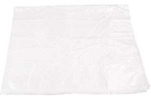 Belissy 100 unidades de fundas desechables de plástico para asientos de coche, fundas protectoras para asientos de coche, plástico desechable, fundas protectoras para asientos de coche, protectores