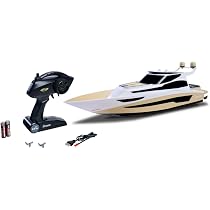 Carson 500108059 RC Yacht Hurikan 2.4G 100% RTR Bateau télécommandé, bateau radiocommandé, jouet pour enfants et adultes, avec télécommande
