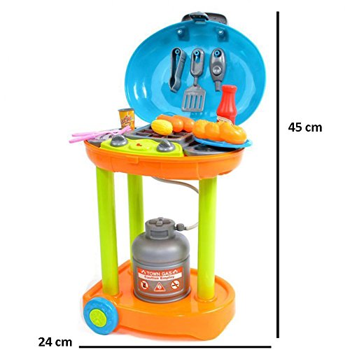 ☀ Elektrischer Spielzeug Grill Gasgrill Mini Kindergrill mit Licht und Sound ☀ - 4