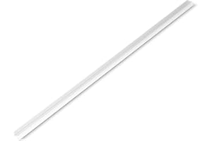 Amazon Basics duschlist, vattenprofil för glastjocklek på 6,35mm, längd 87,5cm, enkel installation