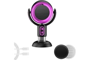 NNOVAT Purificatore Smoke Away, Ventilatore alto per fumare, Akafinds The HighFan, Ventilatore purificatore Smoke Away, Purificatore Smokeaway, Cappa aspirante da cucina portatile(Viola)