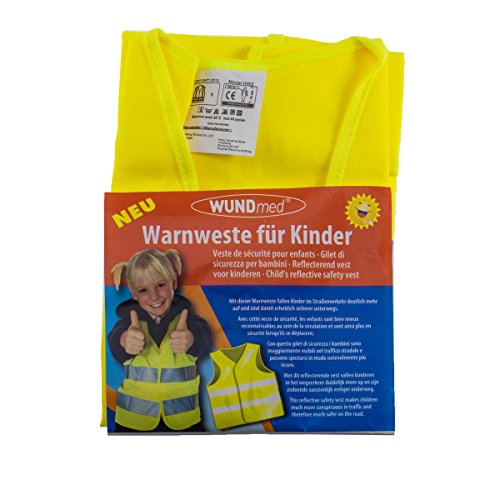 Warnweste für Kinder ideal für die Sicherheit im Straßenverkehr - 2