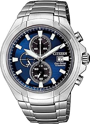 CITIZEN Hommes Analogique Quartz Montre avec Bracelet en Titane CA0700-86L