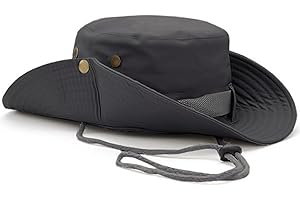 Favuit Kapelusz przeciwsłoneczny, kapelusz Boonie, dla mężczyzn i kobiet, szerokie rondo, ochrona przed promieniowaniem UV, ochrona przed słońcem, składany kapelusz turystyczny, kapelusz wędkarski,