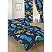 Dinosaurs Double Duvet Cover Set with Curtains 66 x 72"