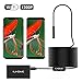 Produktbild Wifi Endoskopkamera Iphone, Ilihome 1200P Kabelloses Inspektionskamera mit 5M (16.5FT) halbstarre Kabel Schlange Kamera, CMOS Sensor 8 LEDs wasserdichte Objektiv Endoskop für iOS Android Windows PC