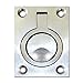 Produktbild Hochwertige Marine Boot Jacht Schiff Vergnügungsboot Zubehör Ausrüstung Einsatzteil Rostfreier Stahl Edelstahl Quadratisch Griff Pull Hatch Latch Locking Latch 63x44mm