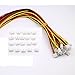 Price comparison product image 10 Sets Mini Micro Jst 2.0 Ph 3 Pin Connector Plug Male With 150mm Cable & Female