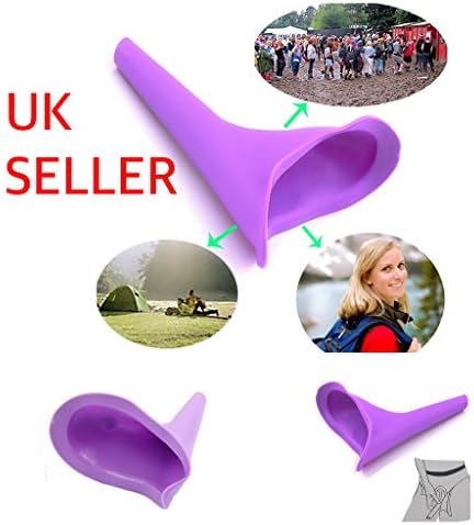 OrliverHL Female Urination Device ,Travel Camping Outdoor Standing Pee Reusable Urinal Women Funnel Portable Urine Urinary by OrliverHL