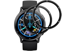 IQShield Protector de Pantalla para Garmin Vivoactive 5 Cristal Templado, Cobertura Completa, Sensible al Tacto, Sin Burbujas, Anti-Rayaduras, Vidrio Templado para Vivoactive 5-2 Piezas