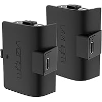 Venom Xbox Controller Rechargeable Battery Twin Pack (Xbox Series X, Xbox Series S), Black