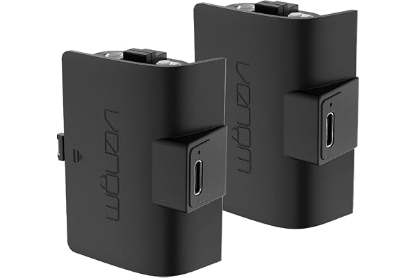 #65 — Venom Xbox Controller Rechargeable Battery Twin Pack - Black...