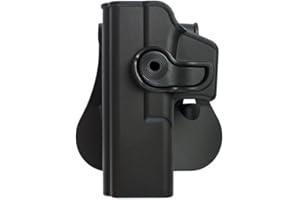 IMIISRAEL Polymer Holster Glock17/22/28/31, Paddle, Schwarz, Links