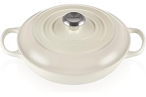 Le Creuset Signature Brytfanna, Biały (Meringue), 26 cm