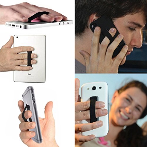 Original TheSmartGuard Finger-Halterung Smartphone Halter fÃ¼r die Hand | verbesserte Einhandbedienung | FÃ¼r alle Apple iPhone, Samsung Galaxy, Sony Xperia, Nokia Lumia, uvm. in der Farbe transparent
